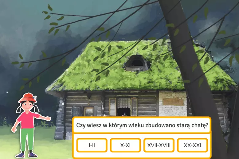 Mały Przyrodnik Przygoda Kazimierz Dolny Esterka - trasa A11- Quiz
