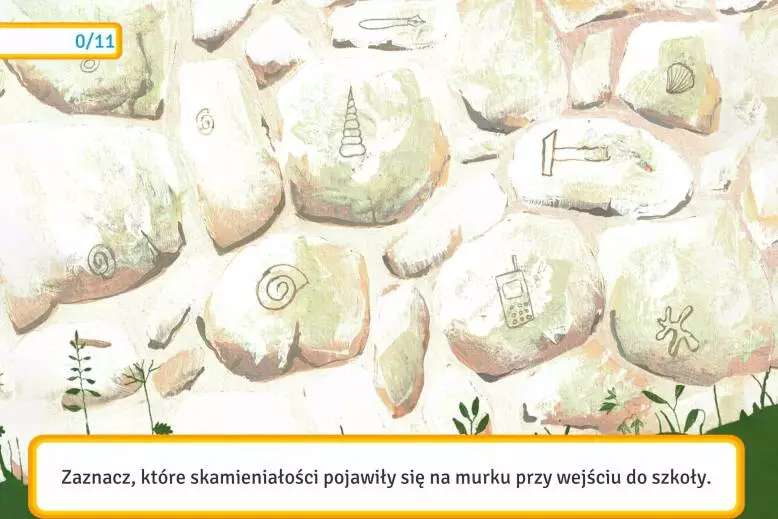 Mały przewodnik po Kazimierzu Dolnym Kazik - skamieniałości