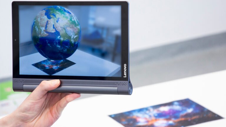 Tablet AR ziemia