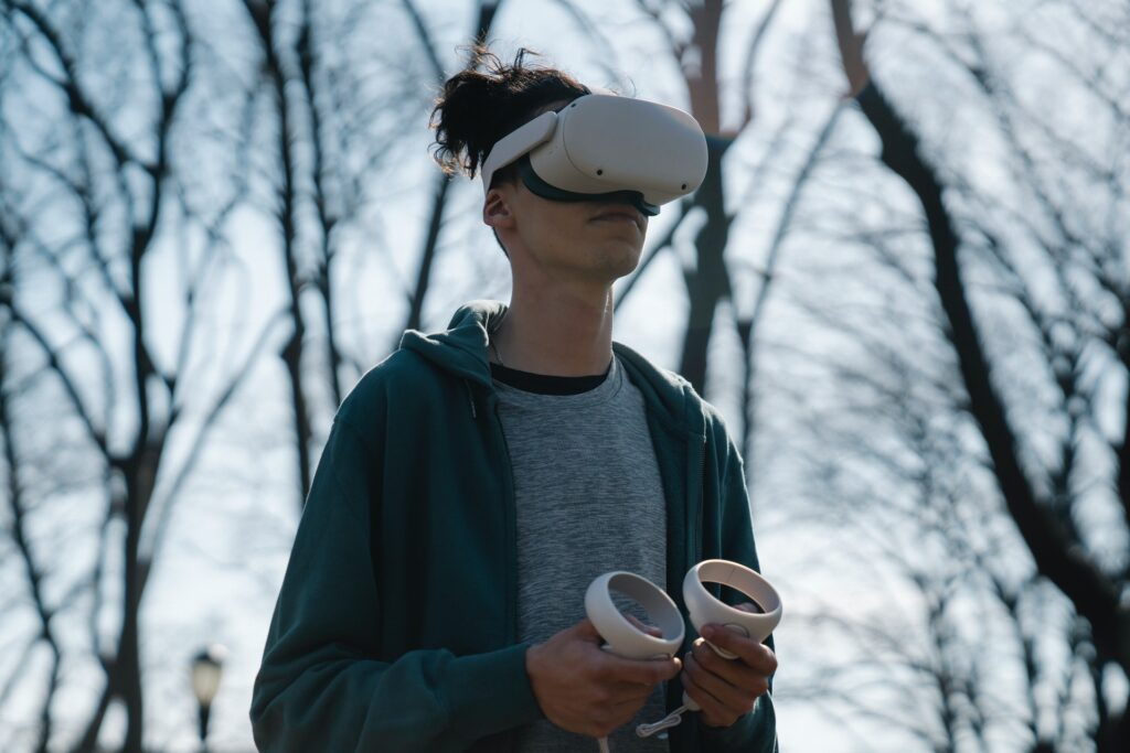 Eye-tracking pamięć VR