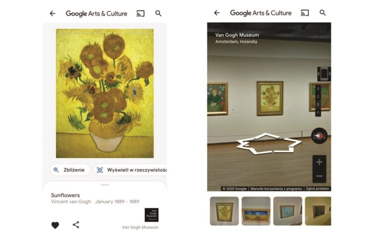 Wirtualna wycieczka po Muzeum Van Gogha